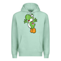 Seafoam yoshi Premium Hoodie - linhVisuals