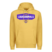 Antique Gold LSU Louisianimals Premium Hoodie - linhVisuals