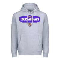 Heather Grey LSU Louisianimals Premium Hoodie - linhVisuals