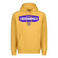 Mustard LSU Louisianimals Premium Hoodie - linhVisuals