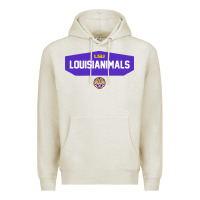 Oatmeal Heather LSU Louisianimals Premium Hoodie - linhVisuals