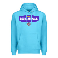 Ocean Blue LSU Louisianimals Premium Hoodie - linhVisuals