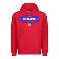 Red LSU Louisianimals Premium Hoodie - linhVisuals