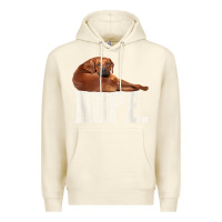 Sandshell nope lazy rhodesian ridgeback t shirt dog lover gift tee Premium Hoodie - linhVisuals