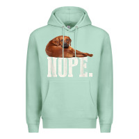 Seafoam nope lazy rhodesian ridgeback t shirt dog lover gift tee Premium Hoodie - linhVisuals