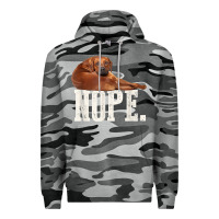 Slate Camo nope lazy rhodesian ridgeback t shirt dog lover gift tee Premium Hoodie - linhVisuals