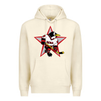 Sandshell Red Penguin 1990's Russian Premium Hoodie - linhVisuals