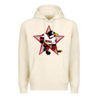 Tofu Red Penguin 1990's Russian Premium Hoodie - linhVisuals
