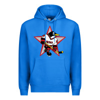 True Royal Red Penguin 1990's Russian Premium Hoodie - linhVisuals