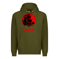 Army Green Melvins Premium Hoodie - linhVisuals