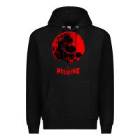 Black Melvins Premium Hoodie - linhVisuals
