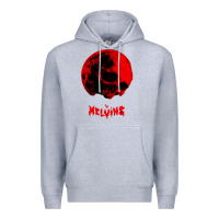 Heather Grey Melvins Premium Hoodie - linhVisuals