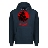 Navy Melvins Premium Hoodie - linhVisuals