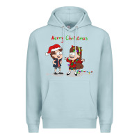 Blue Mist gravity falls merry christmas amino Premium Hoodie - linhVisuals