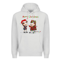 Dove Grey gravity falls merry christmas amino Premium Hoodie - linhVisuals