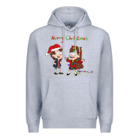 Heather Grey gravity falls merry christmas amino Premium Hoodie - linhVisuals