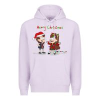 Lilac gravity falls merry christmas amino Premium Hoodie - linhVisuals
