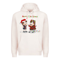 Pale Pink gravity falls merry christmas amino Premium Hoodie - linhVisuals