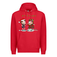 Red gravity falls merry christmas amino Premium Hoodie - linhVisuals