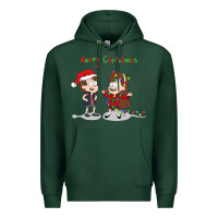 Sports Green gravity falls merry christmas amino Premium Hoodie - linhVisuals