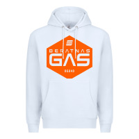 White beratnas gas Premium Hoodie - linhVisuals