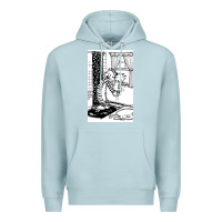 Blue Mist calvin Premium Hoodie - linhVisuals