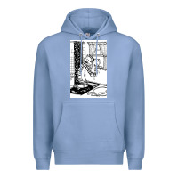Colony Blue calvin Premium Hoodie - linhVisuals