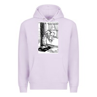 Lilac calvin Premium Hoodie - linhVisuals