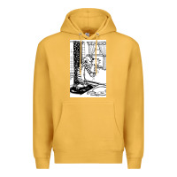 Mustard calvin Premium Hoodie - linhVisuals
