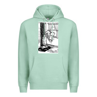 Seafoam calvin Premium Hoodie - linhVisuals