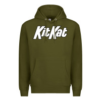 Army Green KitKat Vintage Premium Hoodie - linhVisuals