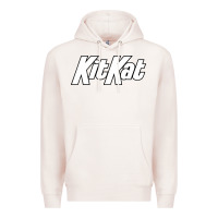 Pale Pink KitKat Vintage Premium Hoodie - linhVisuals