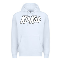 White KitKat Vintage Premium Hoodie - linhVisuals
