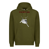 Army Green candlemass Premium Hoodie - linhVisuals