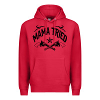 Cardinal mama tried guns Premium Hoodie - linhVisuals