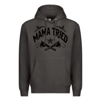 Smoke mama tried guns Premium Hoodie - linhVisuals