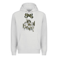 Dove Grey ghost new Premium Hoodie - linhVisuals