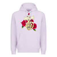 Lilac motionless in white Premium Hoodie - linhVisuals