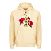 Pina Colada motionless in white Premium Hoodie - linhVisuals