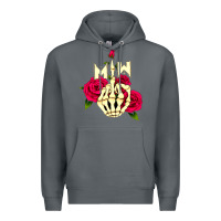 Rock motionless in white Premium Hoodie - linhVisuals