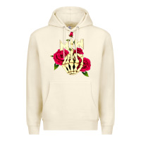 Sandshell motionless in white Premium Hoodie - linhVisuals