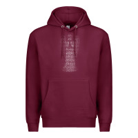 Burgundy don't blink   doctor who Premium Hoodie - linhVisuals