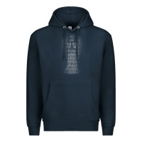 Navy don't blink   doctor who Premium Hoodie - linhVisuals