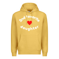 Antique Gold funny 2nd second child   daughter for 2nd favorite kid sweatshirt Premium Hoodie - linhVisuals