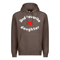 Coffee funny 2nd second child   daughter for 2nd favorite kid sweatshirt Premium Hoodie - linhVisuals
