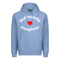 Colony Blue funny 2nd second child   daughter for 2nd favorite kid sweatshirt Premium Hoodie - linhVisuals