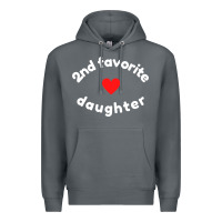 Rock funny 2nd second child   daughter for 2nd favorite kid sweatshirt Premium Hoodie - linhVisuals
