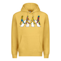 Antique Gold beatl Premium Hoodie - linhVisuals