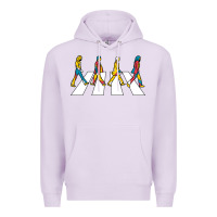 Lilac beatl Premium Hoodie - linhVisuals