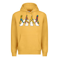 Mustard beatl Premium Hoodie - linhVisuals